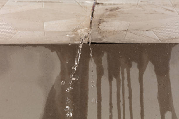 Professional Burst Pipe Cleanup technician working in Amherst, WI